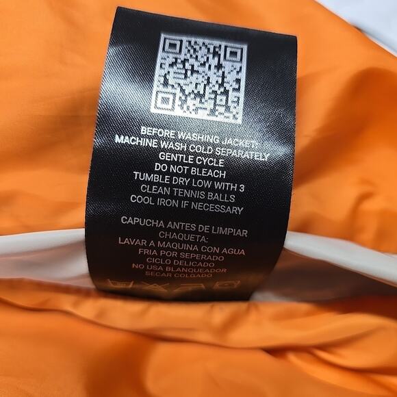 Orolay Womens Thickened Oversized Down Puffer Coat Size M Beige Fleece Hooded - Picture 10 of 15